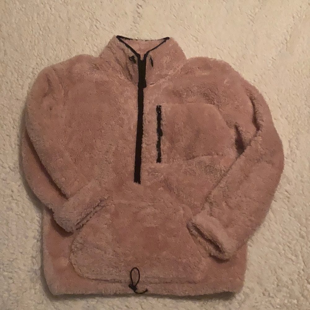 Pink fleece